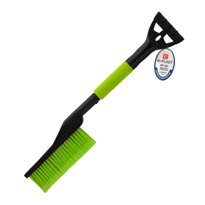 Щітка для автомобіля Bi-Plast зі шкребком 60 см (BP-60)